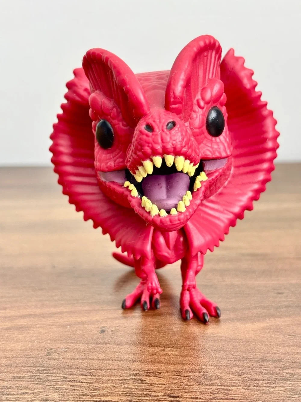 Funko Pop Vinyl Jurassic Park Red Dilophosaurus Target Exclusive #550 Toy Figure